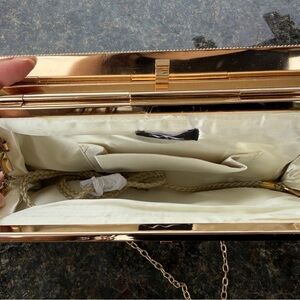 Elegant Gold Clutch Bag